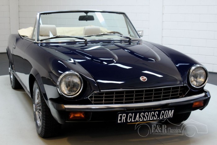 Fiat 124 Spider 2000 1981 A Vendre Chez Erclassics