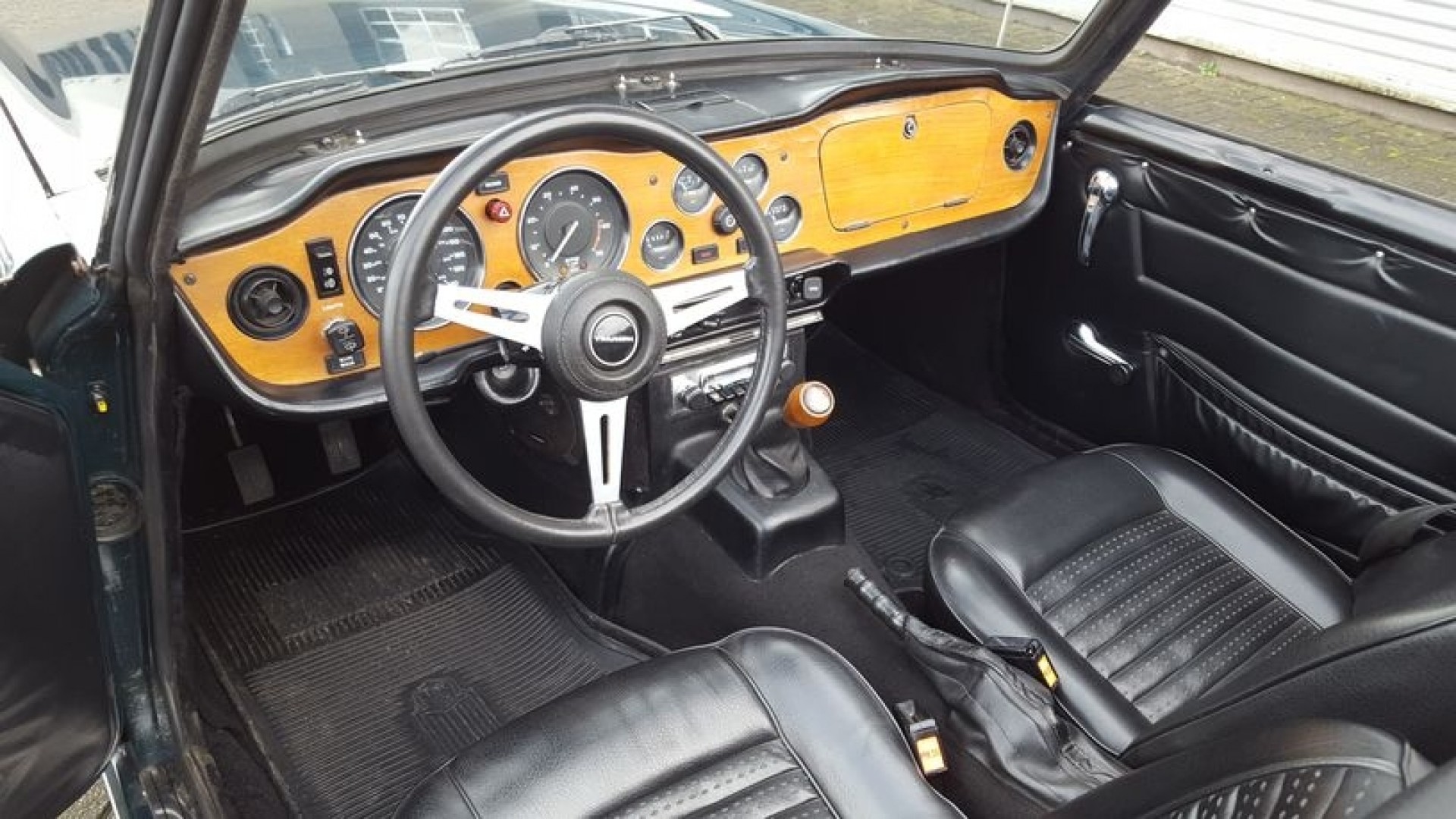 Triumph TR6 Cabriolet 1973 Mallard Blue à vendre chez