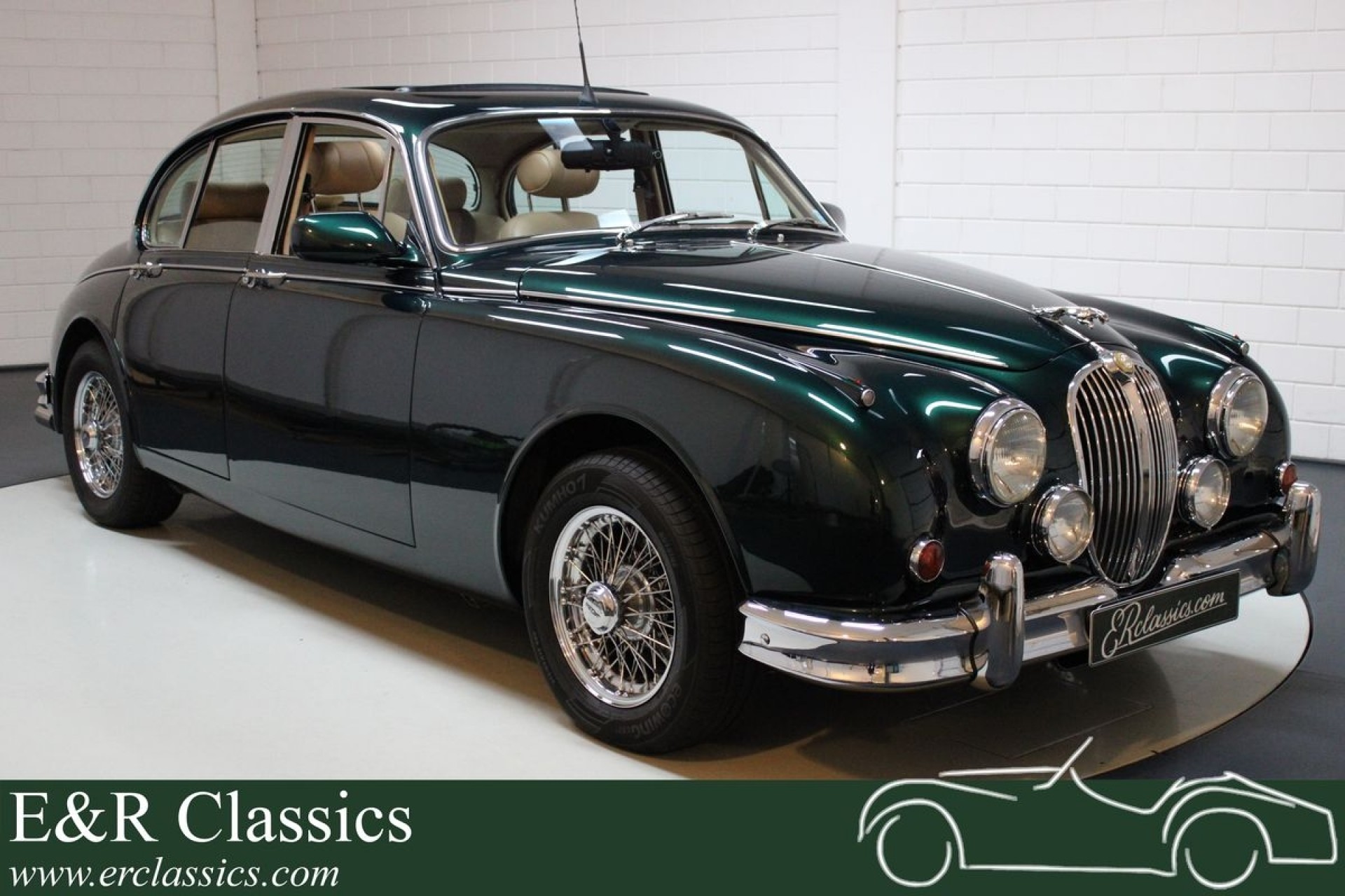 Jaguar MK2 Beacham restaurée, 24422 km 1963 à vendre chez ERclassics