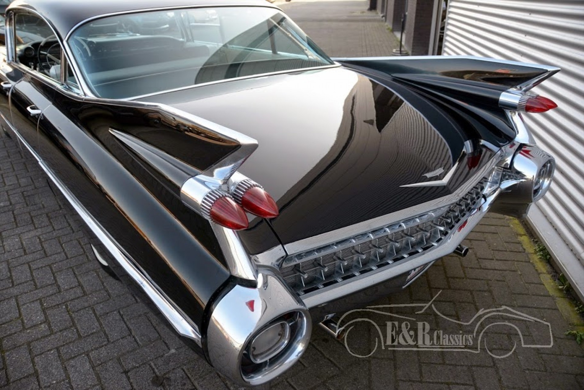 Voiture Miniature Collection 1/43 - Cadillac Cabriolet 1959 "Just Married" Ancienne